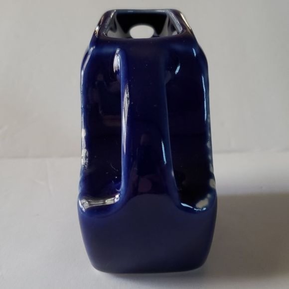 Fiestaware Fiesta Small CERAMIC Mini Disk Pitcher Twilight Blue - Picture 4 of 12